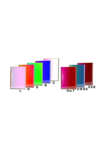 Baader CCD Filterset 8 Filters 50x50mm LRGBC/Narrowband (7nm) - 2459544 - 1
