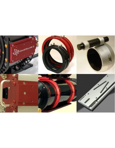 Robtics Officina Stellare DR130 deluxe Rings for Hiper APO 130