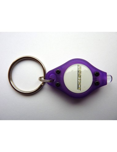 Robtics red LED key chain - purple - 2