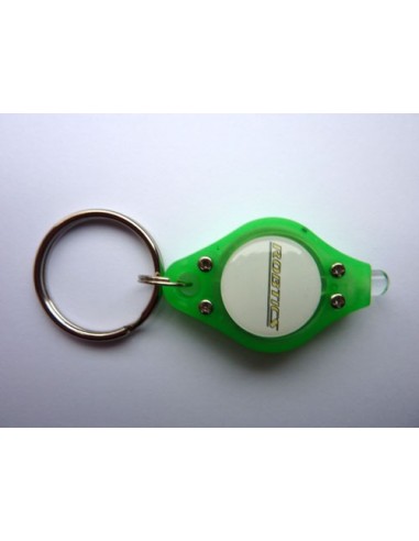 Robtics red LED key chain - green - 2