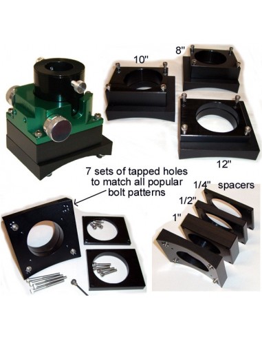 Moonlite universele adapterset for 12 inch newtons - 2