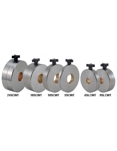 Astro-Physics 18SCWT Stainless Steel Counterweights - 1.875" Shaft dia - 1