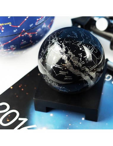 Robtics Mova Globe 4.5 inch Silver/Black Constellations Globe