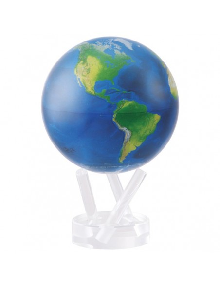 Robtics Mova Globe 4.5 inch Natural Earth Globe that rotates freely