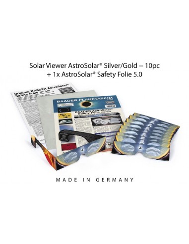 Baader Solar Viewer Eclipse Glasses AstroSolar Set with 10 Solar Viewers - 2459299 - 1