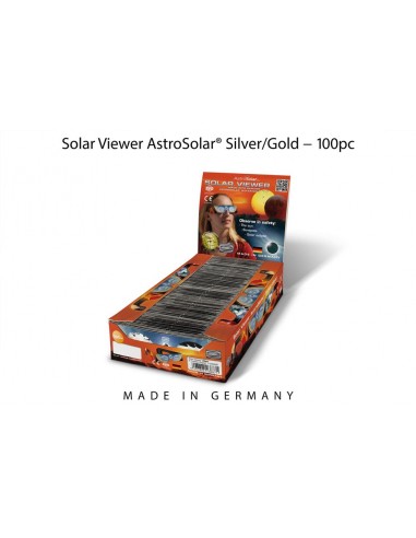Baader 100 pcs Solar Viewer Eclipse Glasses AstroSolar Silver/Gold - 2459297 - 1