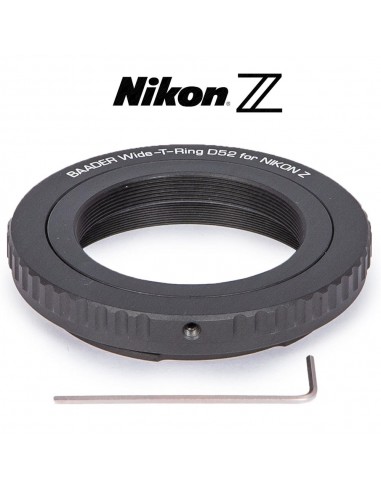 Baader Wide T-Ring Nikon Z with D52i to T-2 and S52 - 2408335 - 1