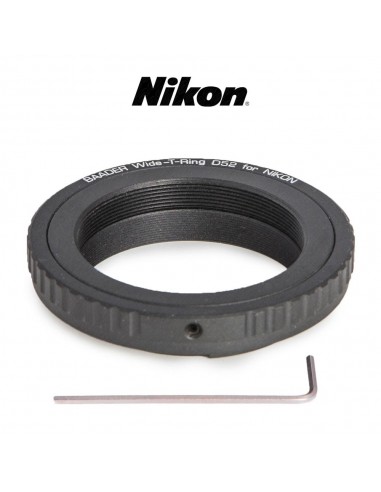 Baader Wide T-Ring Nikon with D52i to T-2 and S52 - 2408333 - 1