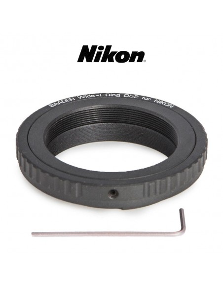 Robtics Baader Wide T-Ring Nikon with D52i to T-2 and S52 - 2408333