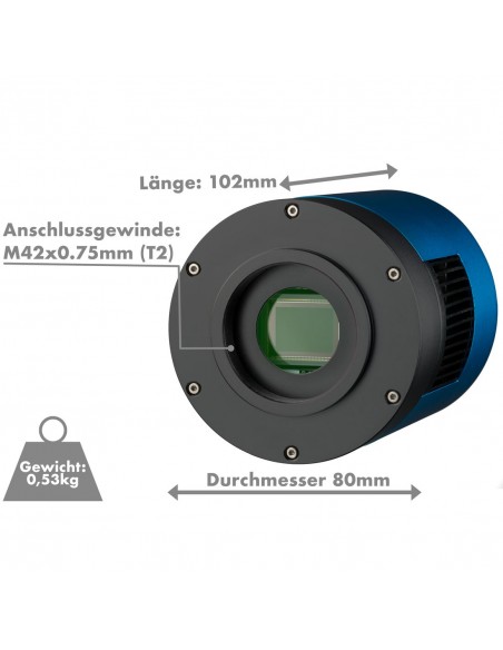 EXPLORE SCIENTIFIC Deep Sky Astro Camera 16MP - 6