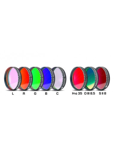 Baader CCD Complete Filterset 2" LRGBC/H-alpha/OIII/SII - 2459562 - 1