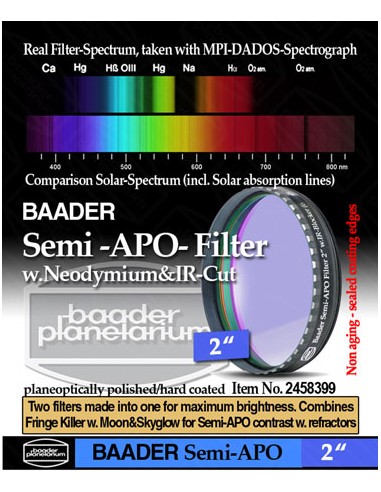 Baader 2" Semi APO Filter - 2458399 - 1