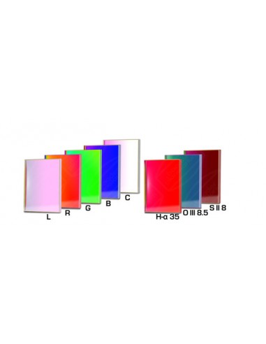 Baader CCD Filterset 8 Filters 50x50mm LRGBC/Narrowband (35nm) - 2459564 - 1