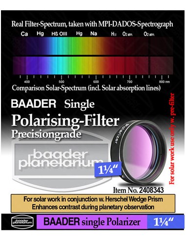 Baader 1,25" single polarizing filter - 2408343 - 1