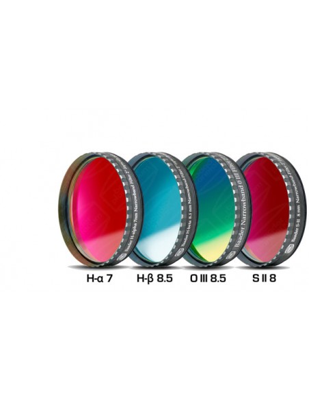 Robtics Baader Narrowband Filterset 2" - H-alpha 7nm, H-beta, OIII, S-II - 245