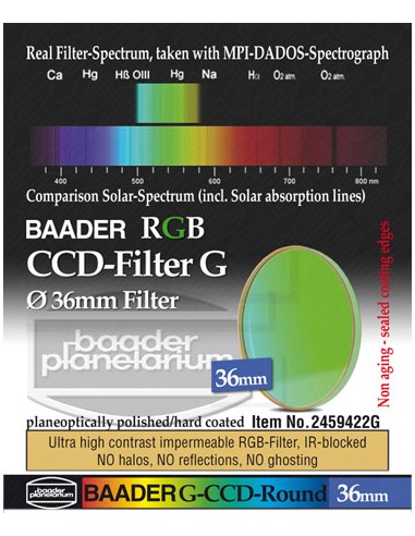 Baader G-CCD-Filter, 36mm - 2459422G - 1