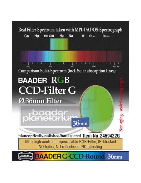 Robtics Baader G-CCD-Filter, 36mm - 2459422G