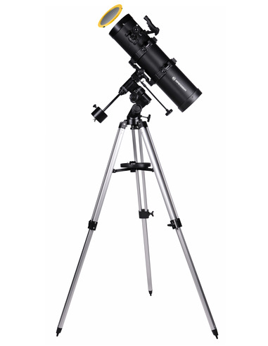 Bresser Telescope Spica 130/650 EQ3 - parabolic Reflector with Smartphone Camera Adapter - 1