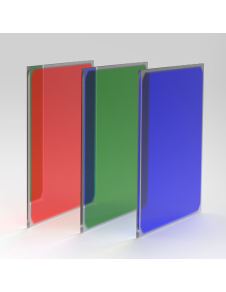 Astronomik Deep-Sky RGB Filter Filterset 50x50mm², unmounted, 3 filters - 1