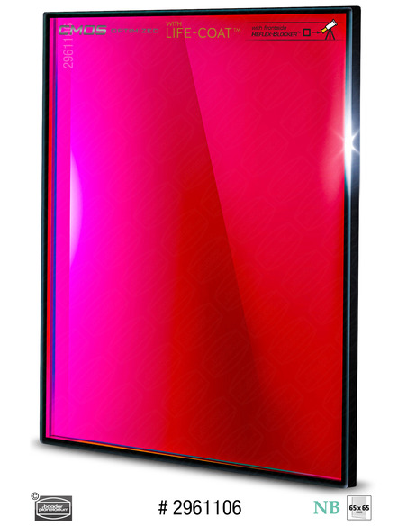 Baader H-alpha 65x65mm Narrowband-Filter (6.5nm) - CMOS-optimized - 2961106 - 2