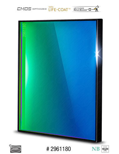 Robtics Baader O-III 50x50mm Narrowband-Filter (6.5nm) - CMOS-optimized - 2961180