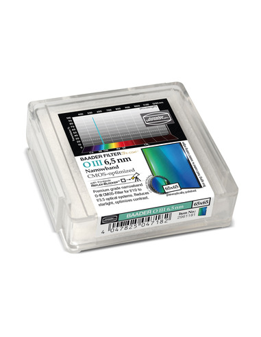Robtics Baader O-III 65x65mm Narrowband-Filter (6.5nm) - CMOS-optimized - 2961181