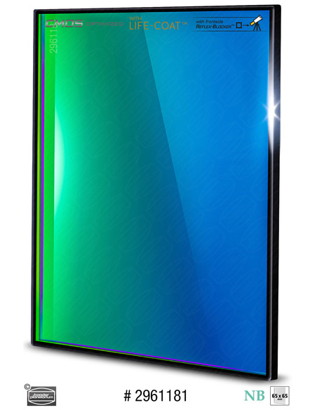Baader O-III 65x65mm Narrowband-Filter (6.5nm) - CMOS-optimized - 2961181 - 2