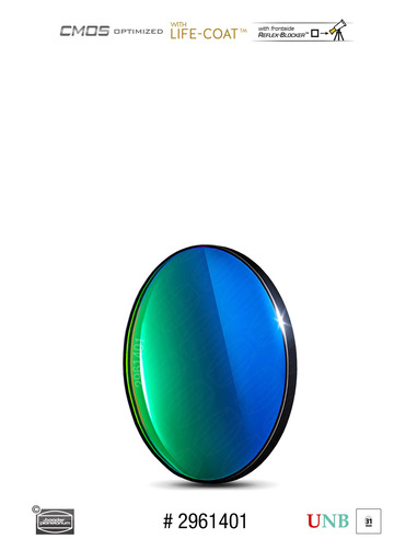 Baader O-III 31mm Ultra-Narrowband-Filter (4nm) - CMOS-optimized - 2961401 - 2
