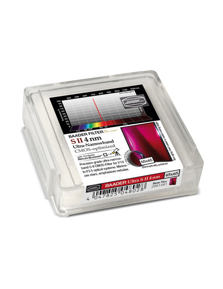 Robtics Baader S-II 65x65mm Ultra-Narrowband-Filter (4nm) - CMOS-optimized - 2961481