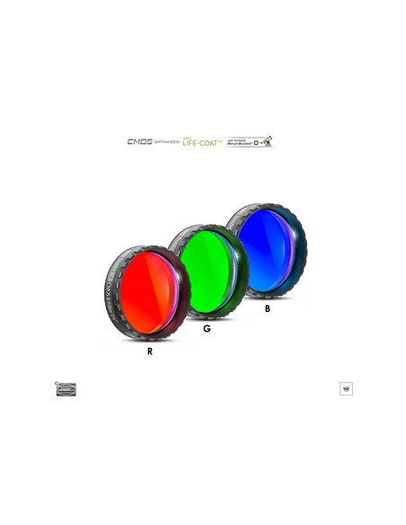 Baader RGB 1¼" Filterset - CMOS-optimized - 2961600 - 1