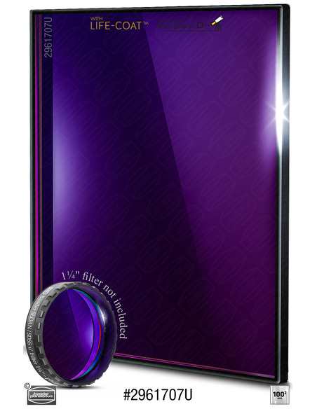 Baader SLOAN/SDSS u'-Filter 100x100mm - photometric Single Filter - 2961707U - 1