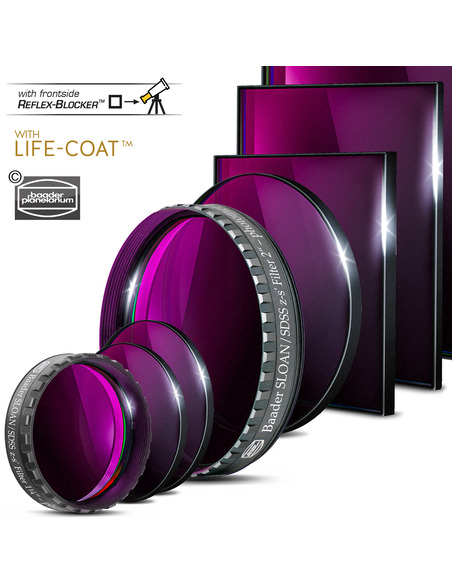 Baader SLOAN/SDSS z-s'-Filter 50.4mm - photometric Single Filter - 2961704Z - 3