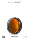 Baader UBVRI Bessel R-Filter 1¼" - photometric Single Filter - 2961750R - 1
