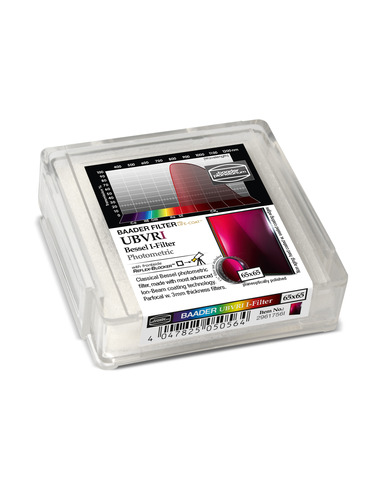 Robtics Baader UBVRI Bessel I-Filter 65x65mm - photometric Single Filter - 2961756I