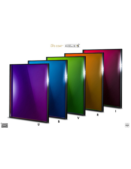 Robtics Baader UBVRI Bessel Filterset 65x65mm - photometric Filter-Set - 2961756