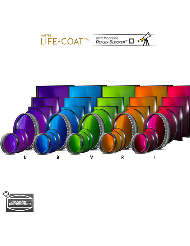 Robtics Baader UBVRI Bessel Filterset 65x65mm - photometric Filter-Set - 2961756