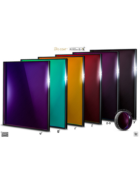 Baader SLOAN/SDSS (ugriz') Filterset 100x100mm - photometric Filter-Set - 2961707 - 1