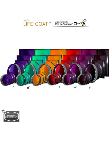 Baader SLOAN/SDSS (ugriz') Filterset 100x100mm - photometric Filter-Set - 2961707 - 2