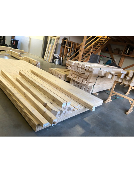 Dome Parts Optical wood treatment for GreenLine BIG-32 and BIG-44 observatory - 1