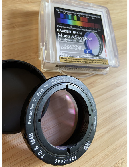 Robtics Baader zero-tolerance Protective CANON DSLR T-Ring w. L-Filter - 2958550L