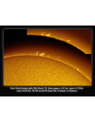 Robtics Lunt LS50FHa/B1200d2 H-alpha solar Filter