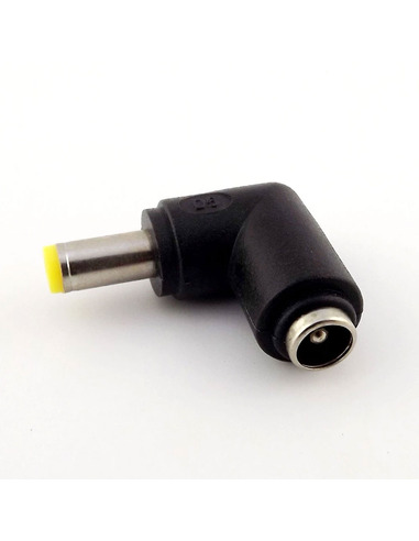 Robtics Power Cable Right Angle Connector/Converter 12v - 5.5mmx2.1mm and 5.5mmx2.5mm plug - 1
