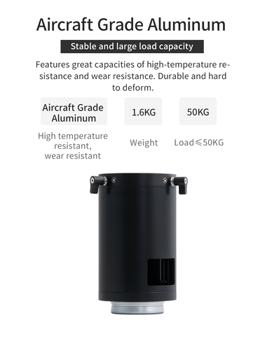 ZWO Pier Extension 200mm for ZWO AM3/AM5 Mount, iOptron and Sky-Watcher 1.75" Tripods - ZWO PE200 - 7