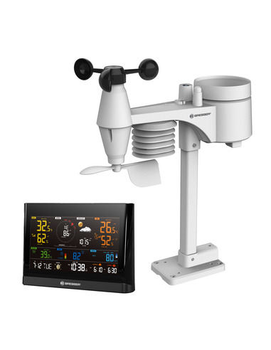 Robtics BRESSER WLAN Comfort Weather Station with 7-in-1 professional sensor and modern colour display