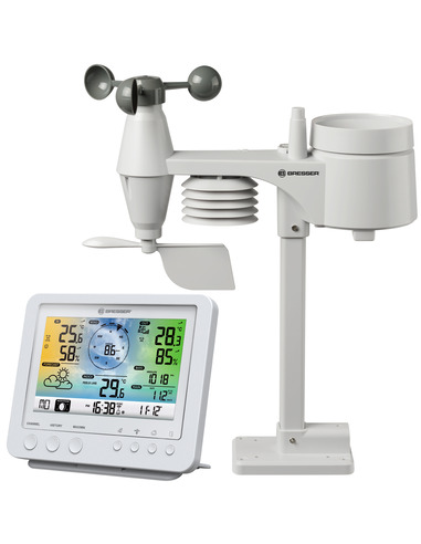 Robtics BRESSER WIFI Color Weather Station with 5in1 profi sensor white