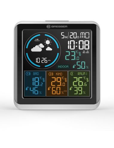 BRESSER Quadro Individio Weather Station - 2
