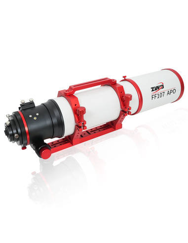 Robtics ZWO FF107 - 107mm 749mm f/7 Petzval Refractor Telescope Quadruplet APO OTA