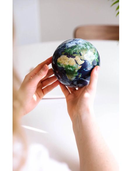 Robtics Mova Globe - Earth with Clouds - 8.5 inch with acrylic base