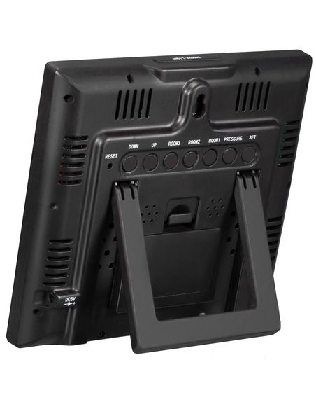 Bresser Quadro Neo C thermometer and hygrometer with three outdoor sensors and weather forecast black - 3