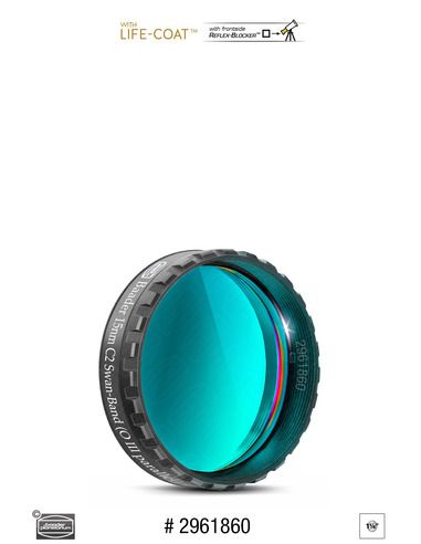 Baader 1¼" C2 Swan-Band Filter (15nm) – O III parallel  - Contrast gain for comet hunters - 1